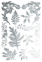 Load image into Gallery viewer, IOD Figgy &amp; Flourish Foil 8x12 Foil Transfer Iron Orchid Designs

