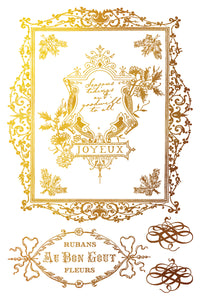 IOD Figgy & Flourish Foil 8x12 Foil Transfer Iron Orchid Designs