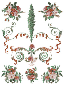 IOD La Folie 12x16 Paint Inlay Iron Orchid Designs