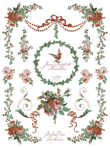 IOD La Folie 12x16 Paint Inlay Iron Orchid Designs