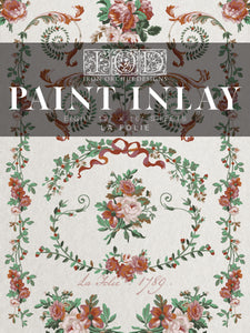 IOD La Folie 12x16 Paint Inlay Iron Orchid Designs