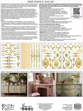 Load image into Gallery viewer, Iron Orchid Designs/IOD Petite Fleur Pink Paint Inlay
