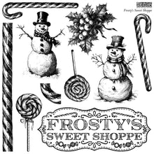 Load image into Gallery viewer, IOD Frosty&#39;s Sweet Shoppe Holiday Stamp Iron Orchid Designs
