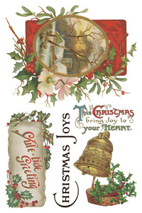 IOD Christmas Joy 8x12 Decor Transfer Iron Orchid Designs