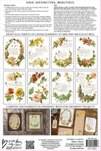 Load image into Gallery viewer, Iron Orchid Designs/IOD Lover of Flowers Decor Transfer
