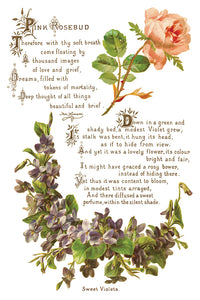 Iron Orchid Designs/IOD Lover of Flowers Decor Transfer