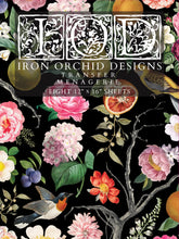 Load image into Gallery viewer, IOD Menagerie 12x16&quot; Transfer Pad Iron Orchid Designs

