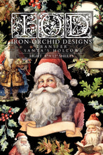 Load image into Gallery viewer, IOD Santa&#39;s Hollow 8x12 Decor Transfer Iron Orchid Designs
