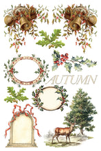 Load image into Gallery viewer, IOD Santa&#39;s Hollow 8x12 Decor Transfer Iron Orchid Designs
