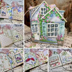 The Lil' Cottage Junk Journal Kit Paper Craft Socials