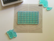 Load image into Gallery viewer, Mini Thin Mount | Iron Orchid Designs | 6" × 6" Stamp Alignment Grid
