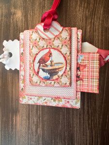 Cardinals Hidden Paperclip Folio Paper Craft Socials