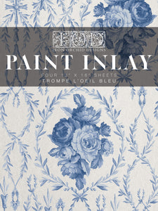 IOD Tromp L'Oeil Blue Paint Inlay
