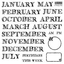 Load image into Gallery viewer, A Timely Tale | Iron Orchid Designs | Mini Decor Stamp
