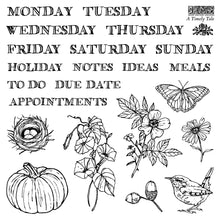Load image into Gallery viewer, A Timely Tale | Iron Orchid Designs | Mini Decor Stamp
