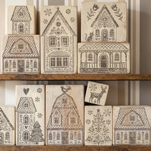 Load image into Gallery viewer, Gingerbread Lane | Iron Orchid Designs | Decor Stamp

