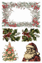 Load image into Gallery viewer, Iron Orchid Designs Candy Cane Cottage 8x12 Christmas Holiday Transfer

