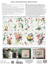 Load image into Gallery viewer, Marche de Fleurs 12x16 IOD Transfer_Iron Orchid Designs
