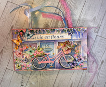 Load image into Gallery viewer, Life in Bloom Accordion Journal Kit – French-Inspired Floral Junk Journal | Paper Craft Socials
