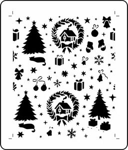 JRV Yule Tide Wallpaper Jami Ray Vintage