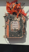 Load and play video in Gallery viewer, The Book of Oddities &amp; Curiosities | Paper Craft Socials Halloween Junk Journal
