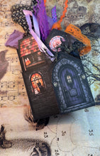 Load and play video in Gallery viewer, Howl-O-Ween Manor Junk Journal Kit | Paper Craft Socials
