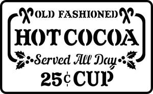 Hot Cocoa | JRV Stencils