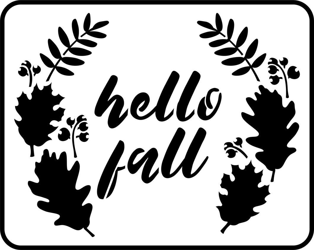 Hello Fall | JRV Stencils