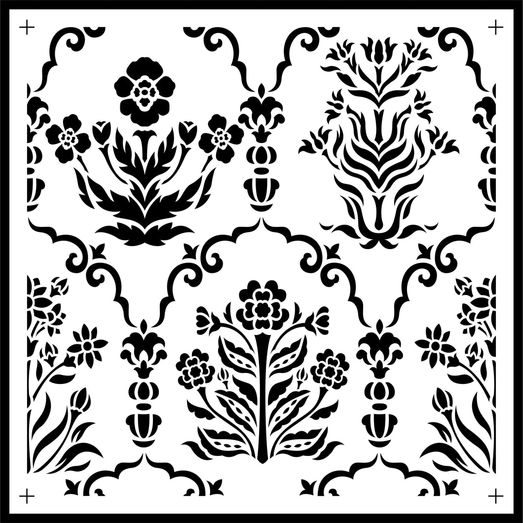Botanical Tile | JRV Stencils