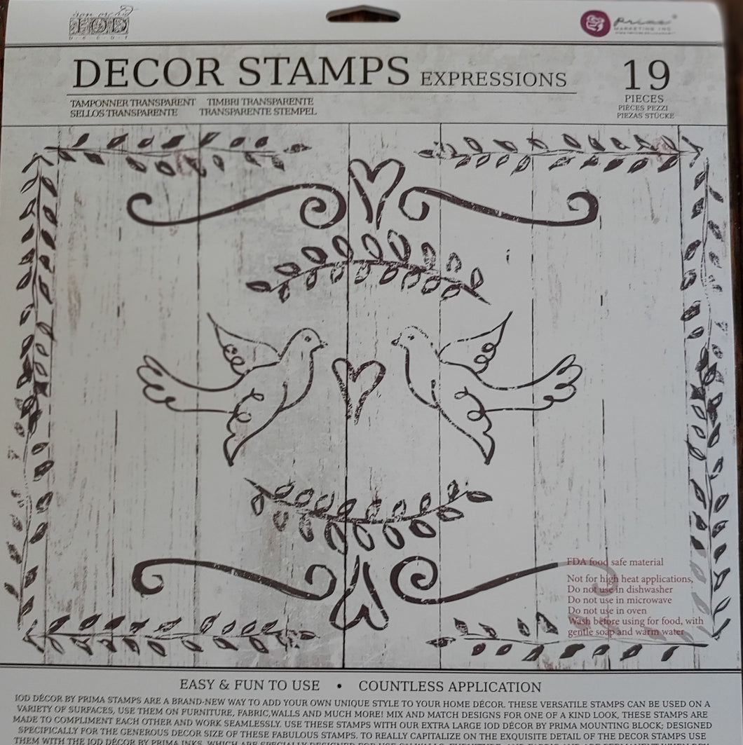 IOD Expressions Decor Stamp