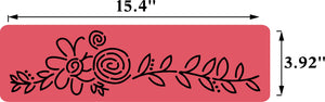 Long Flower Set | JRV Stencils