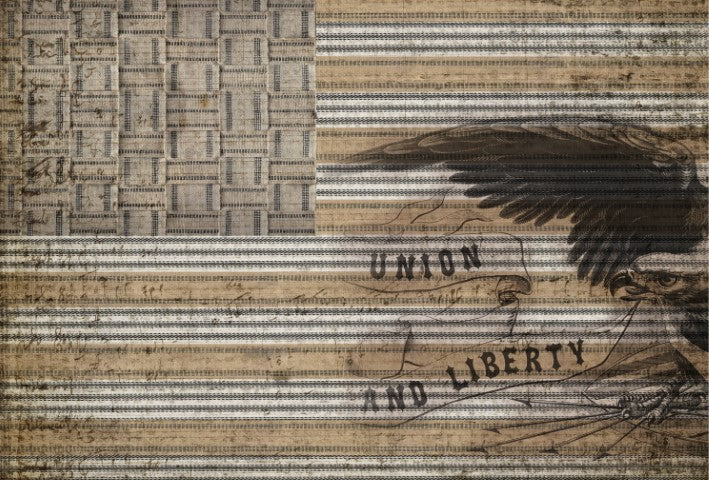 Union Liberty  Roycycled Decoupage Paper