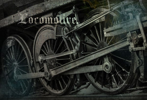 Locomotive Roycycled Treasures Decoupage Paper #98