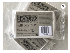 Air Dry  Clay IOD