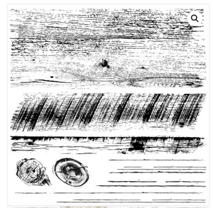 Barnwood Plank IOD 12x12 Decor Stamp