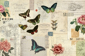 butterfly Masterboard Roycycled Decoupage Paper