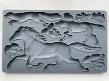 Load image into Gallery viewer, Iron Orchid Designs Horse and Hound  6x10 Mould IOD
