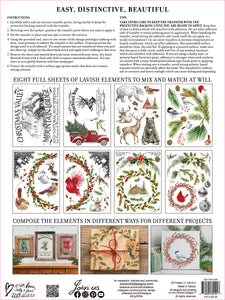 Christmas Valley-Christmas-Holiday-Winter-IOD-Iron Orchid Designs Transfer