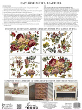 Load image into Gallery viewer, Floral Anthology IOD 12x16 Transfer Pad
