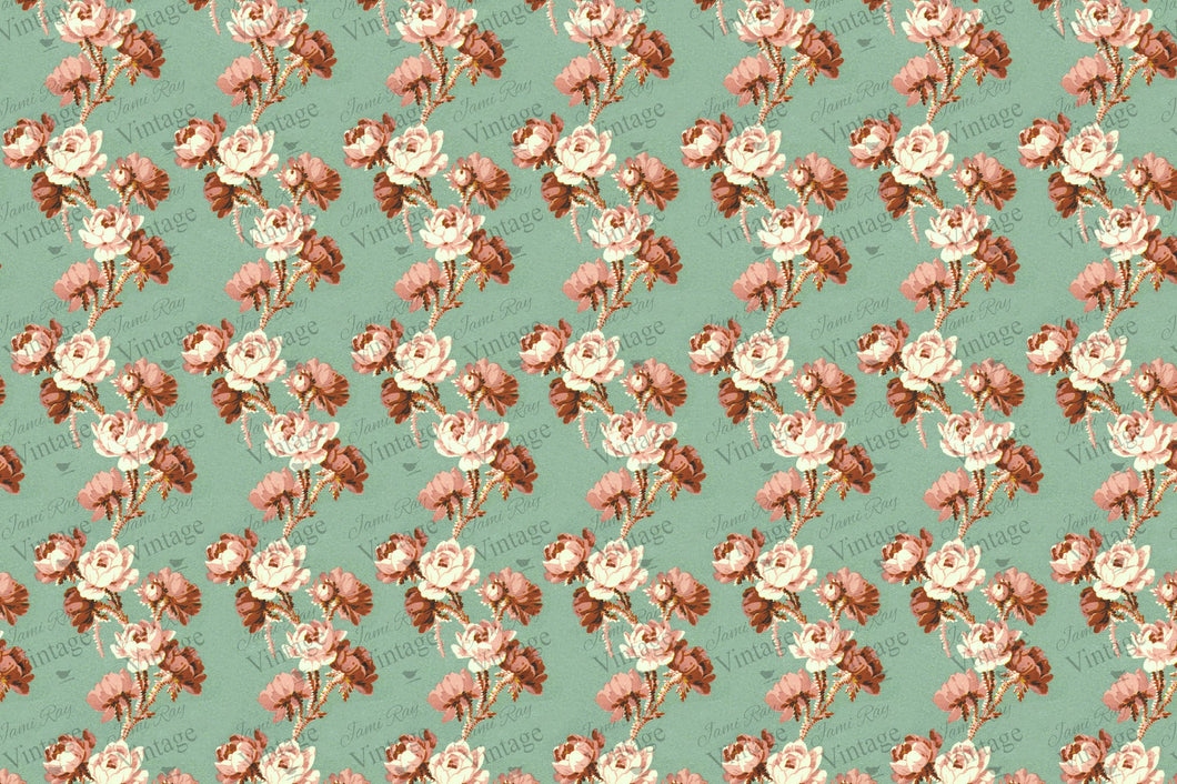 JRV Cottage Floral Decoupage Paper