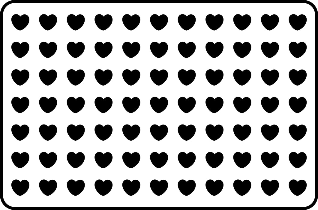 Hearts | JRV Stencils