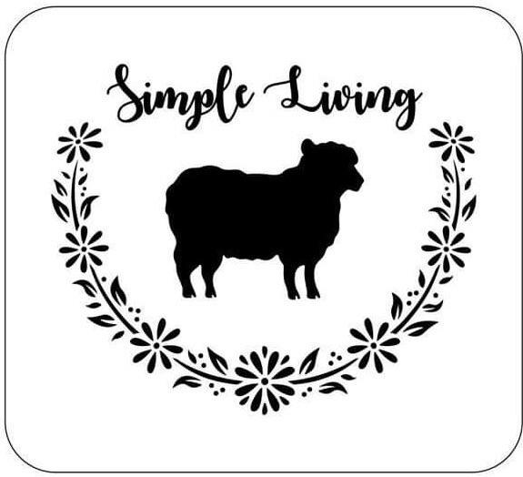 Simple Living | JRV Stencils